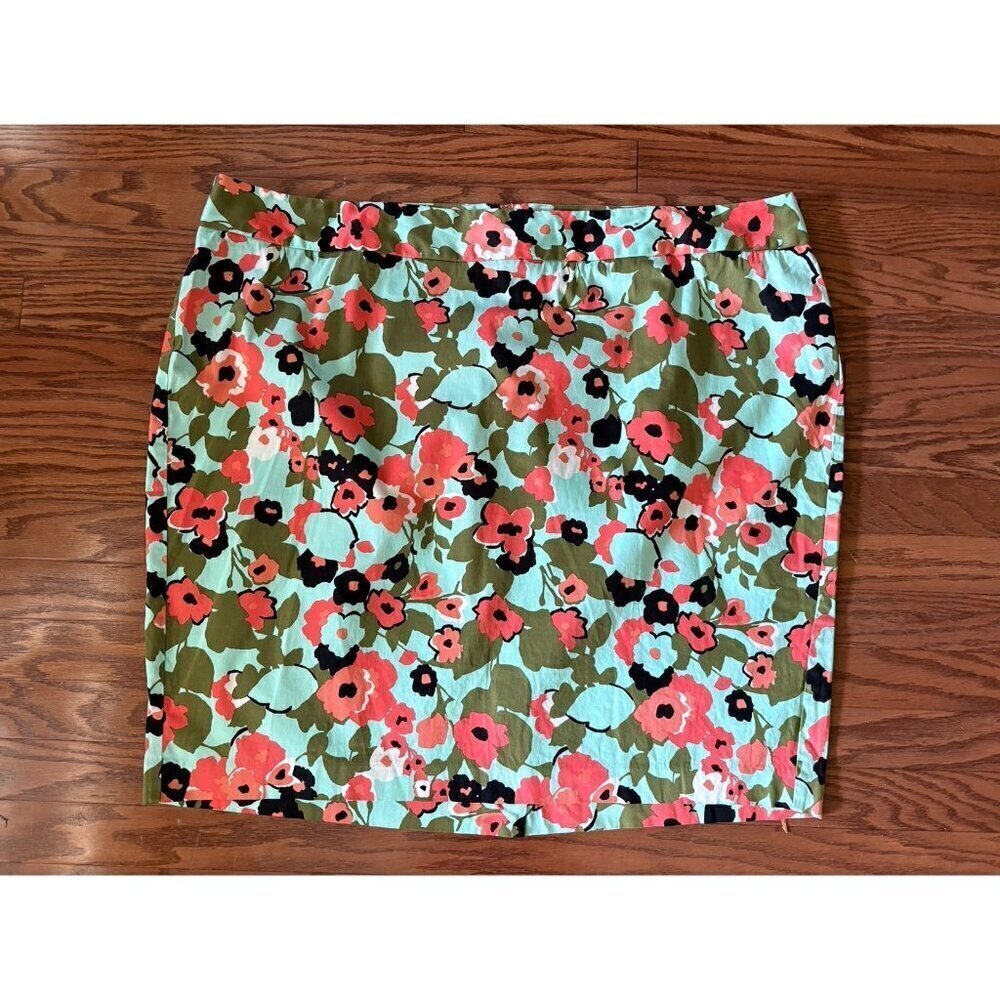 Lane Bryant Floral Skirt Size 28